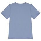 Boys Blue Logo T-Shirt, 1, hi-res