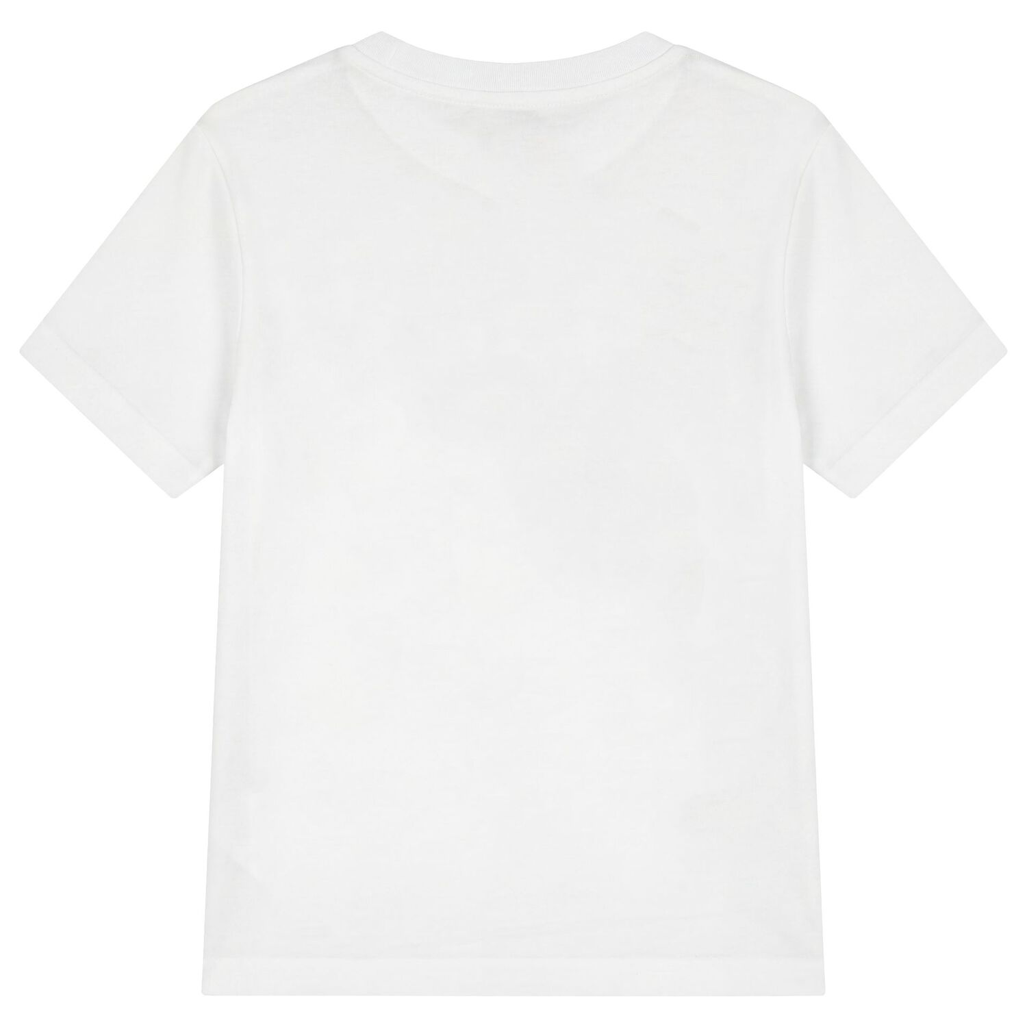 Boys White Logo T-Shirt, 2, hi-res