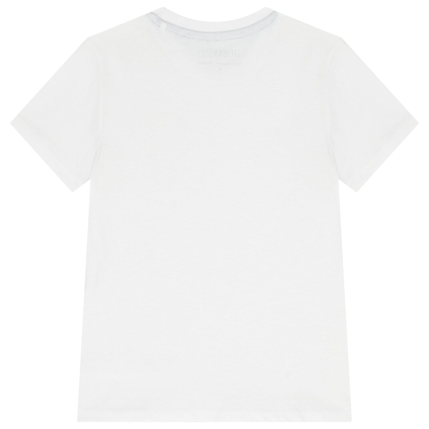 Boys White Teddy Bear Logo T-Shirt, 2, hi-res