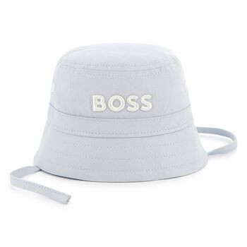 Baby Boys Blue Logo Hat