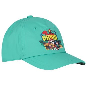 Boys Green Logo Paw Patrol Cap