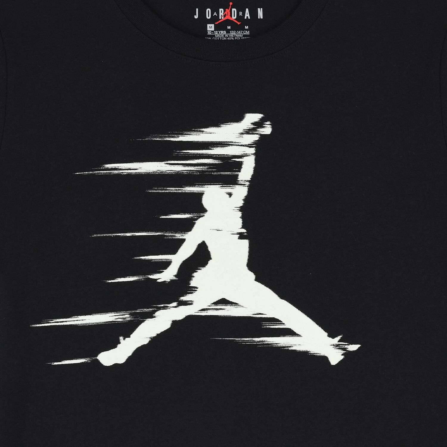 Black Jumpman Logo T-Shirt, 1, hi-res