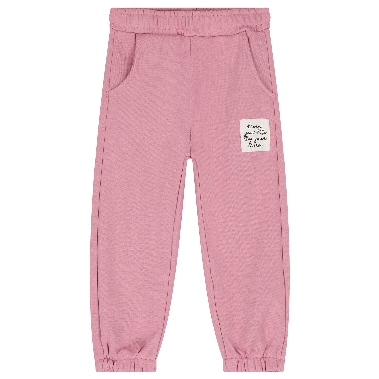 Girls Pink Joggers, 1, hi-res image number null