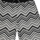 Boys Grey & Black Zig Zag Shorts, 1, hi-res