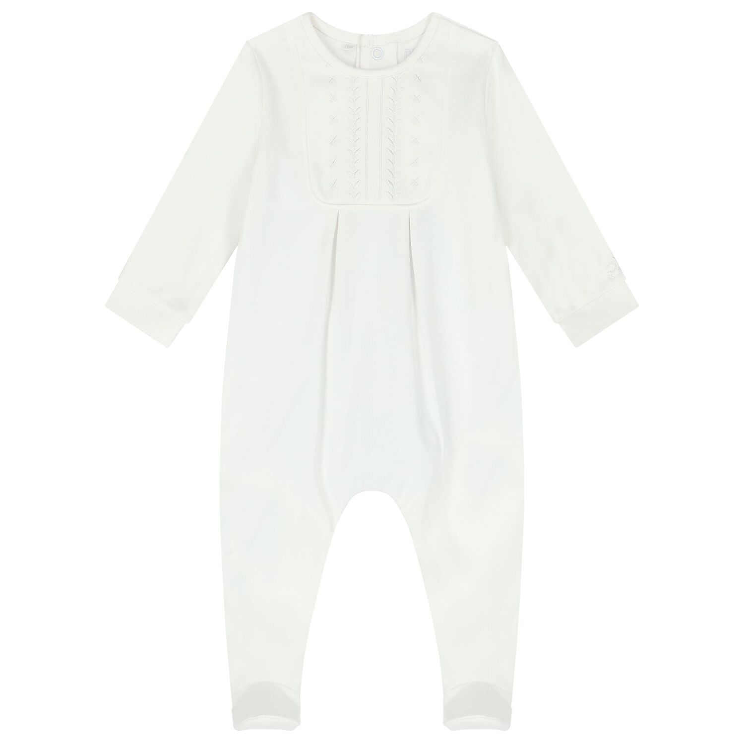 Baby White Babygrow Set, 1, hi-res