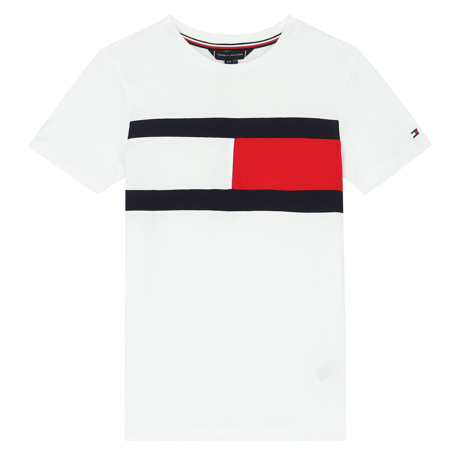 Boys White Flag T-Shirt, 1, hi-res