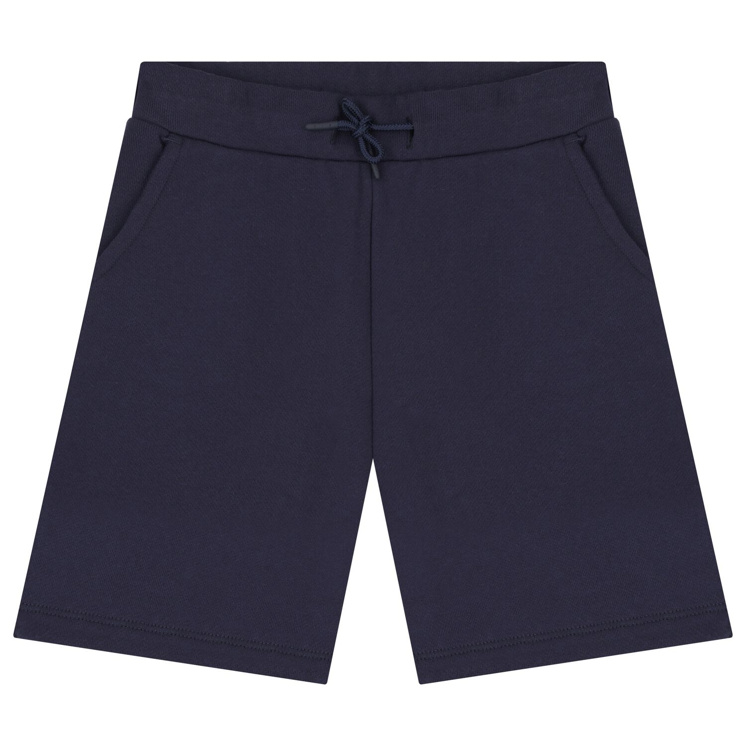Boys Navy Blue Logo Shorts, 3, hi-res image number null