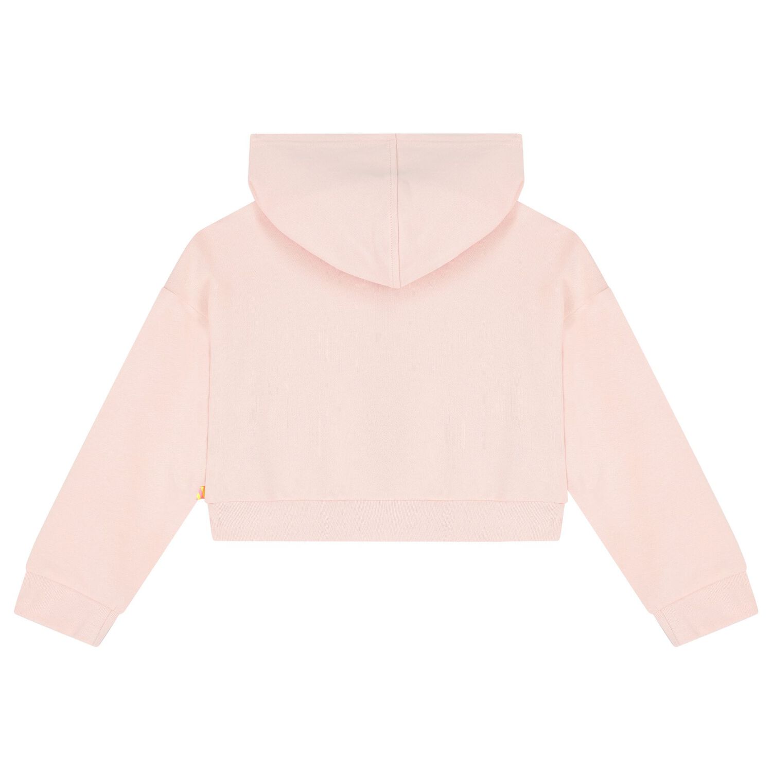 Girls Pink Sequin Hooded Zip Up Top, 1, hi-res image number null