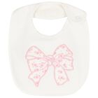 Baby Girls Ivory & Pink Floral Bow Babygrow Gift Set, 1, hi-res