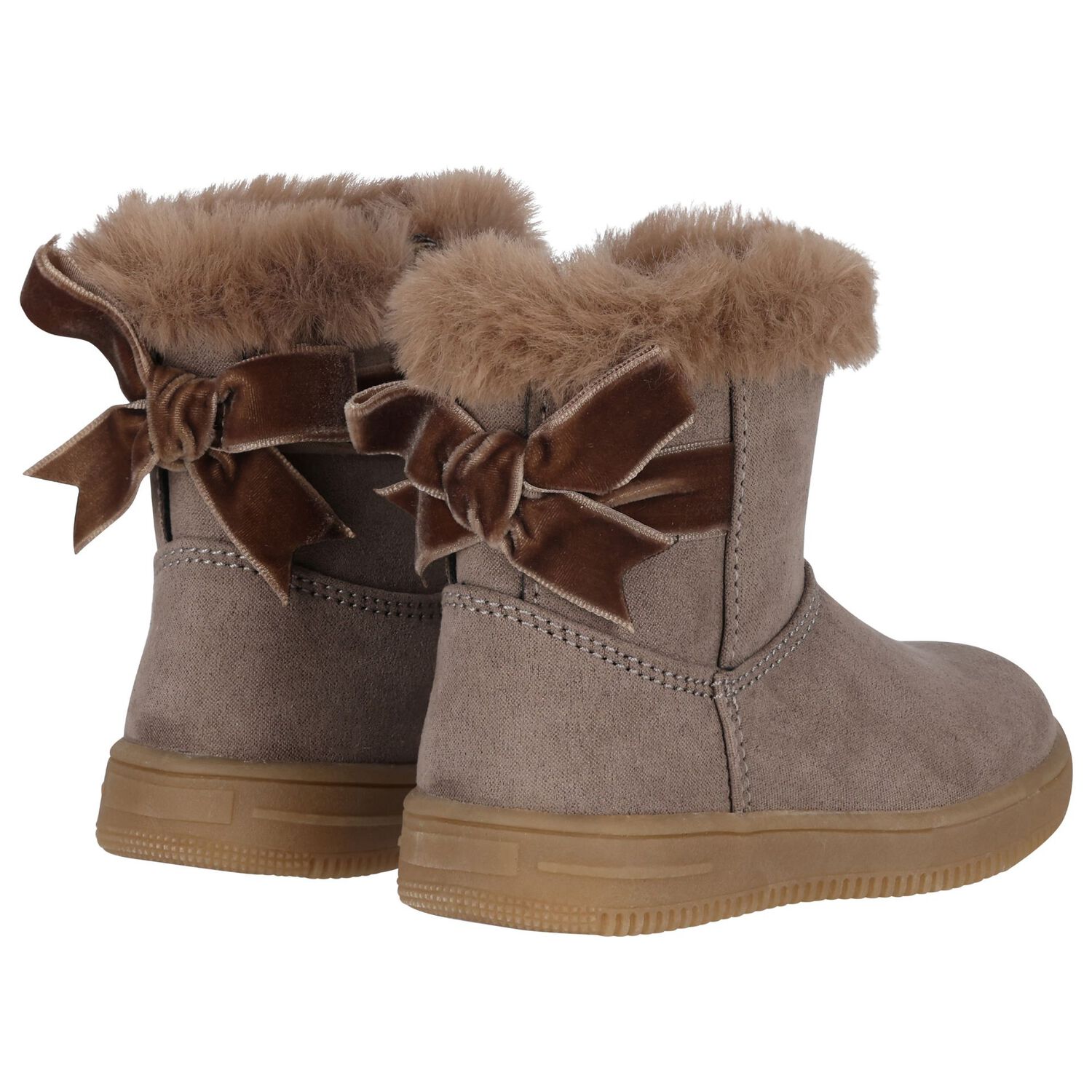 Younger Beige Suede Boots, 1, hi-res image number null