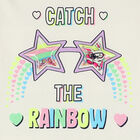 Girls Ivory Long Sleeve Top, 1, hi-res