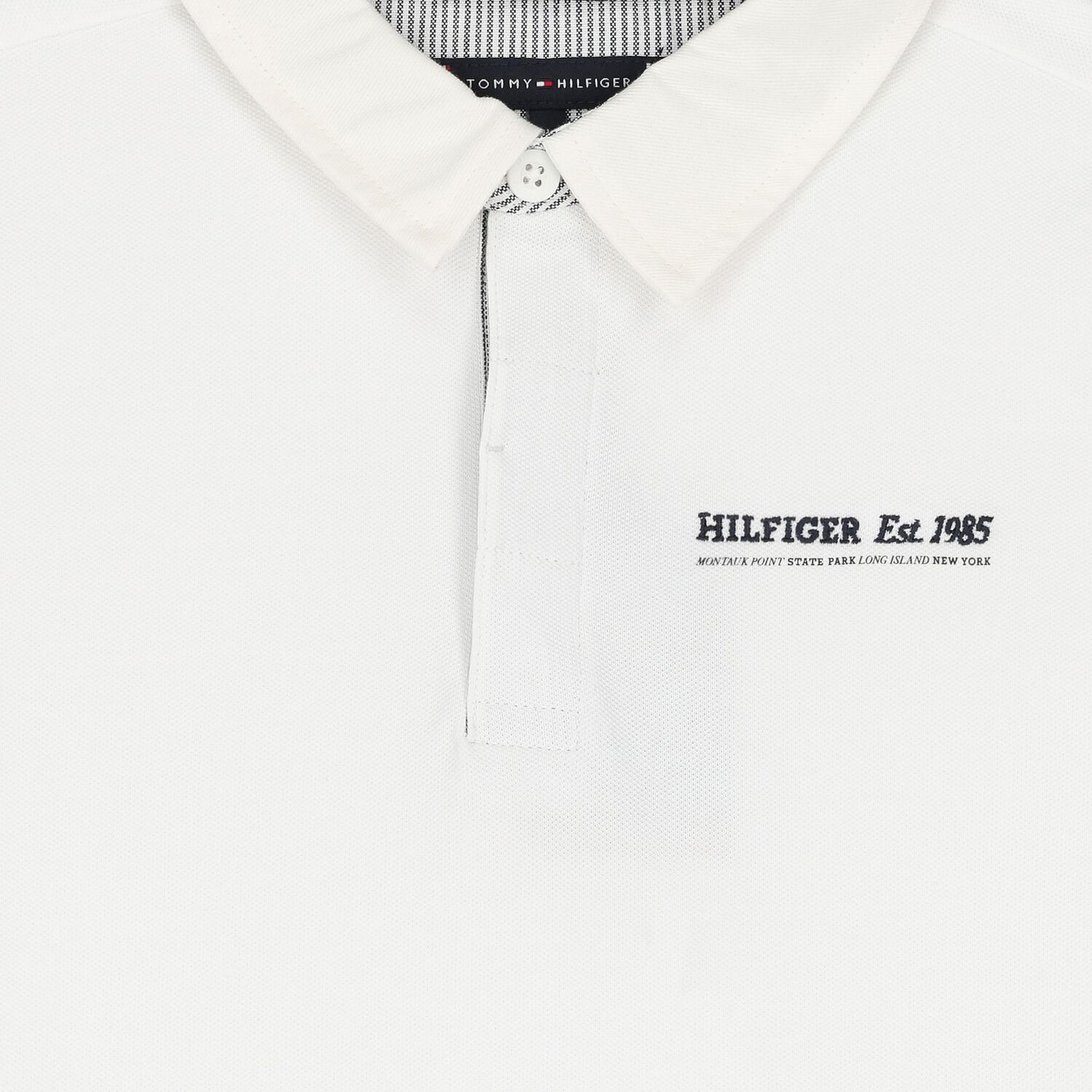 Boys White Logo Polo Shirt, 1, hi-res
