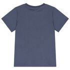 Boys Navy Blue Horse Logo T-Shirt, 2, hi-res