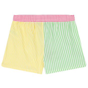Girls Multicoloured Stripe Shorts