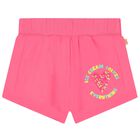 Girls Pink Shorts, 1, hi-res