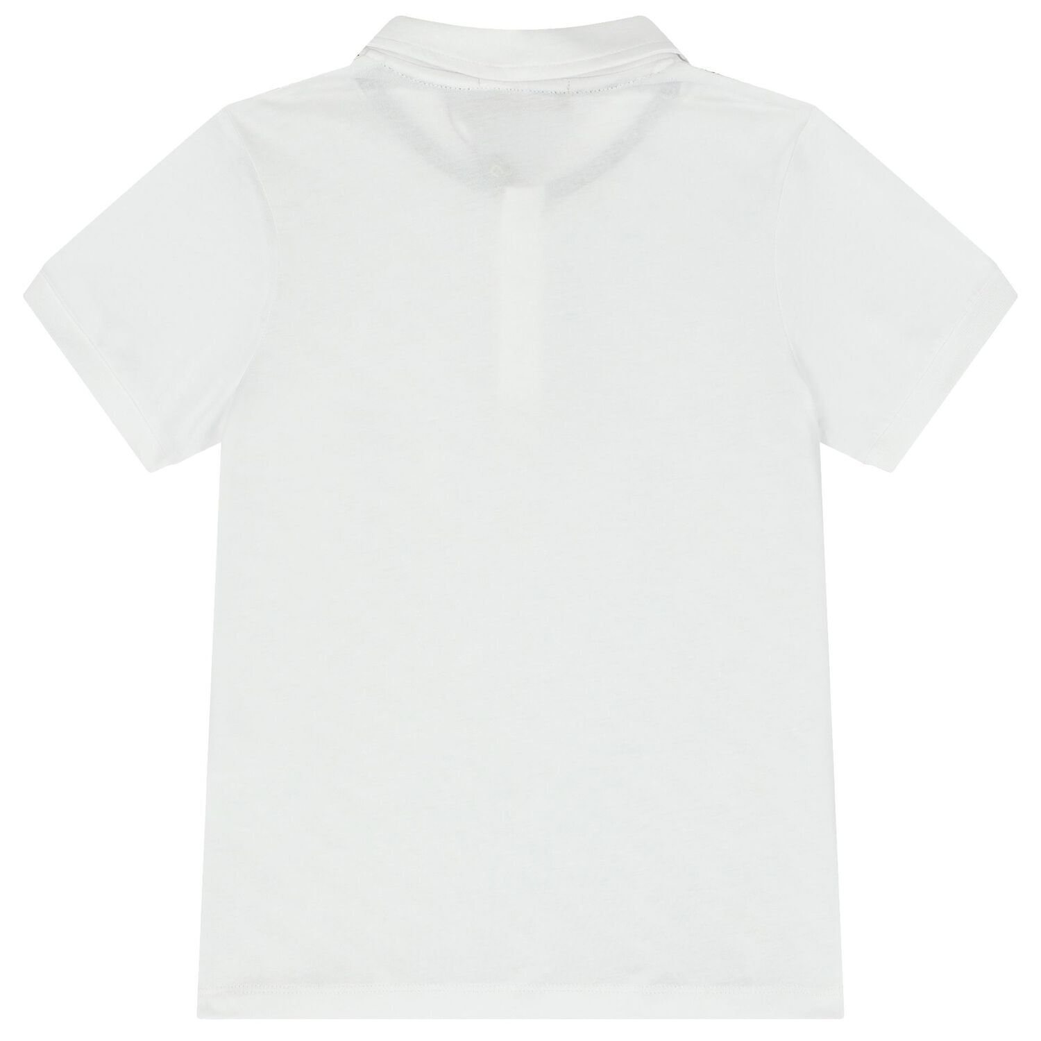 Boys White Logo Polo Shirt, 1, hi-res image number null