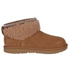 Girls Chestnut Brown Classic Ultra Mini Suede Boots, 1, hi-res
