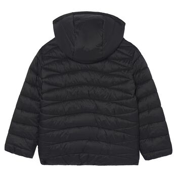 Boys Black Padded Puffer Jacket