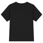 Boys Black Logo T-Shirt, 2, hi-res