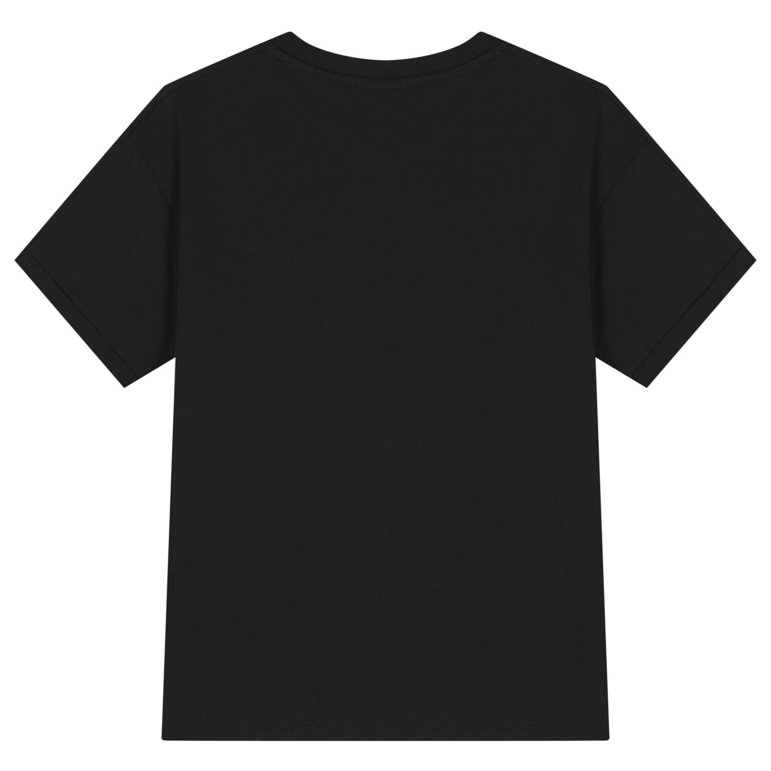 Boys Black Logo T-Shirt, 2, hi-res