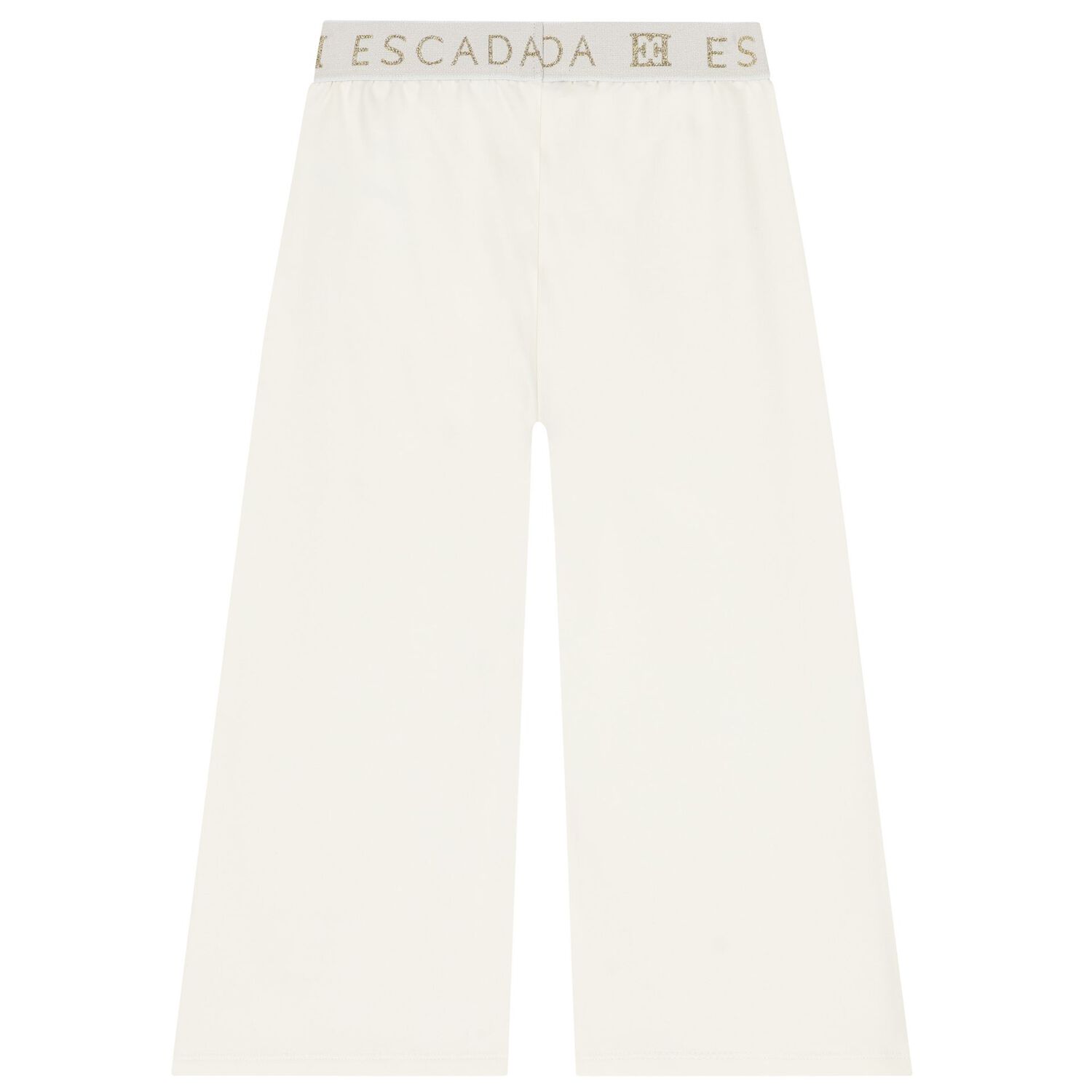 Girls Ivory Logo Trousers, 1, hi-res image number null