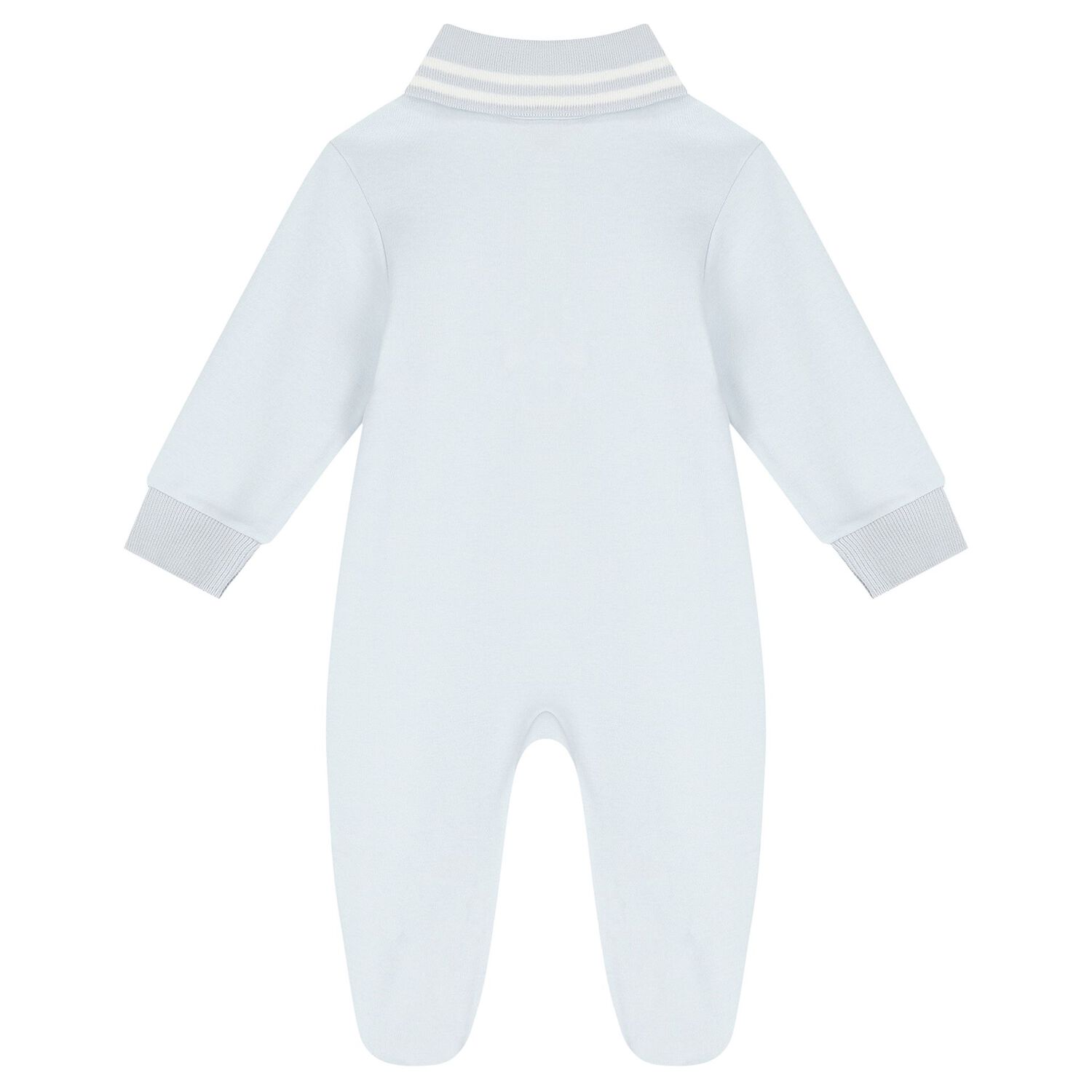 Baby Boys Blue Logo Babygrow Set, 1, hi-res
