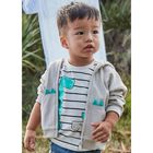 Younger Boys Ivory Dinosaur T-Shirt, 3, hi-res