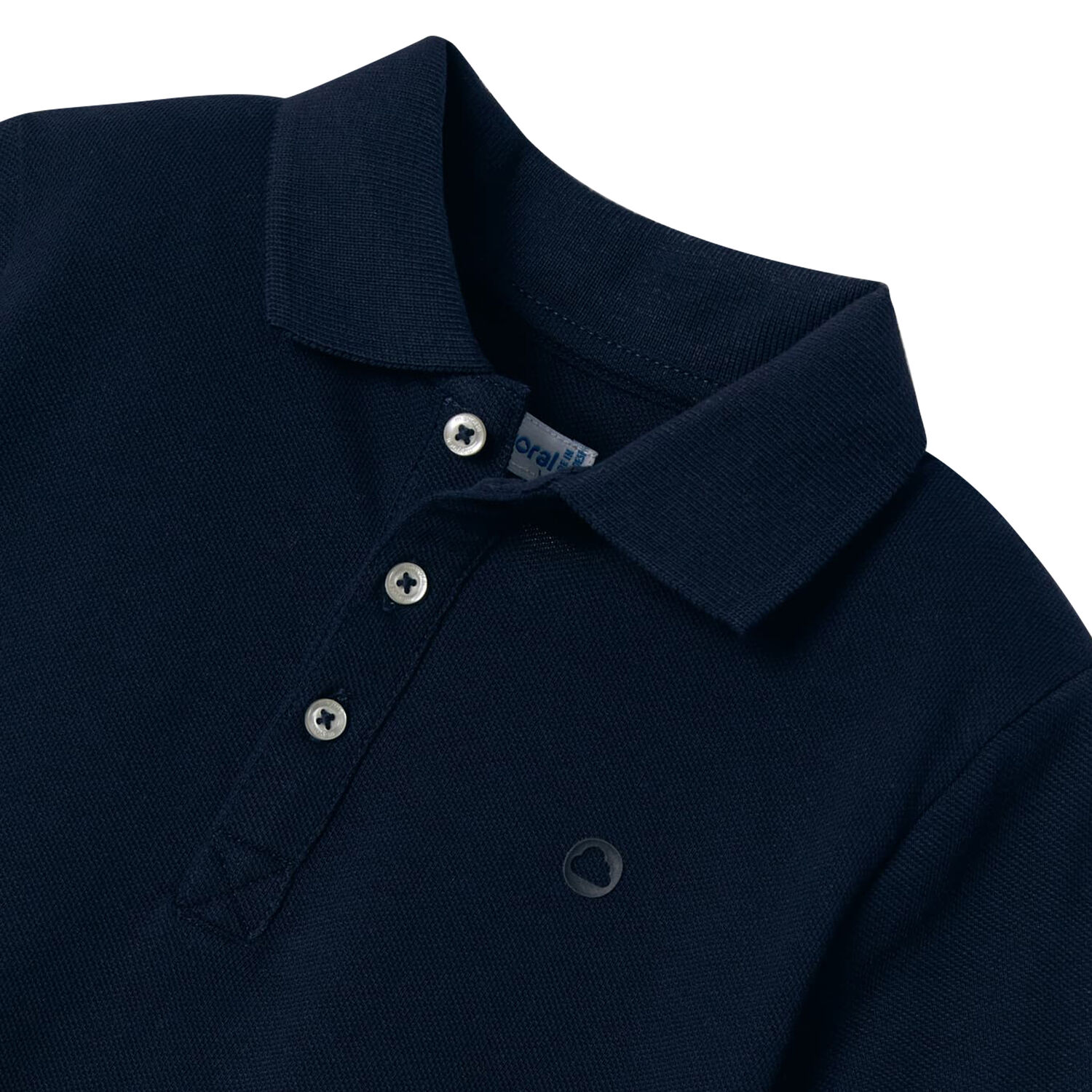 Boys Navy Blue Polo Shirt, 7, hi-res image number null