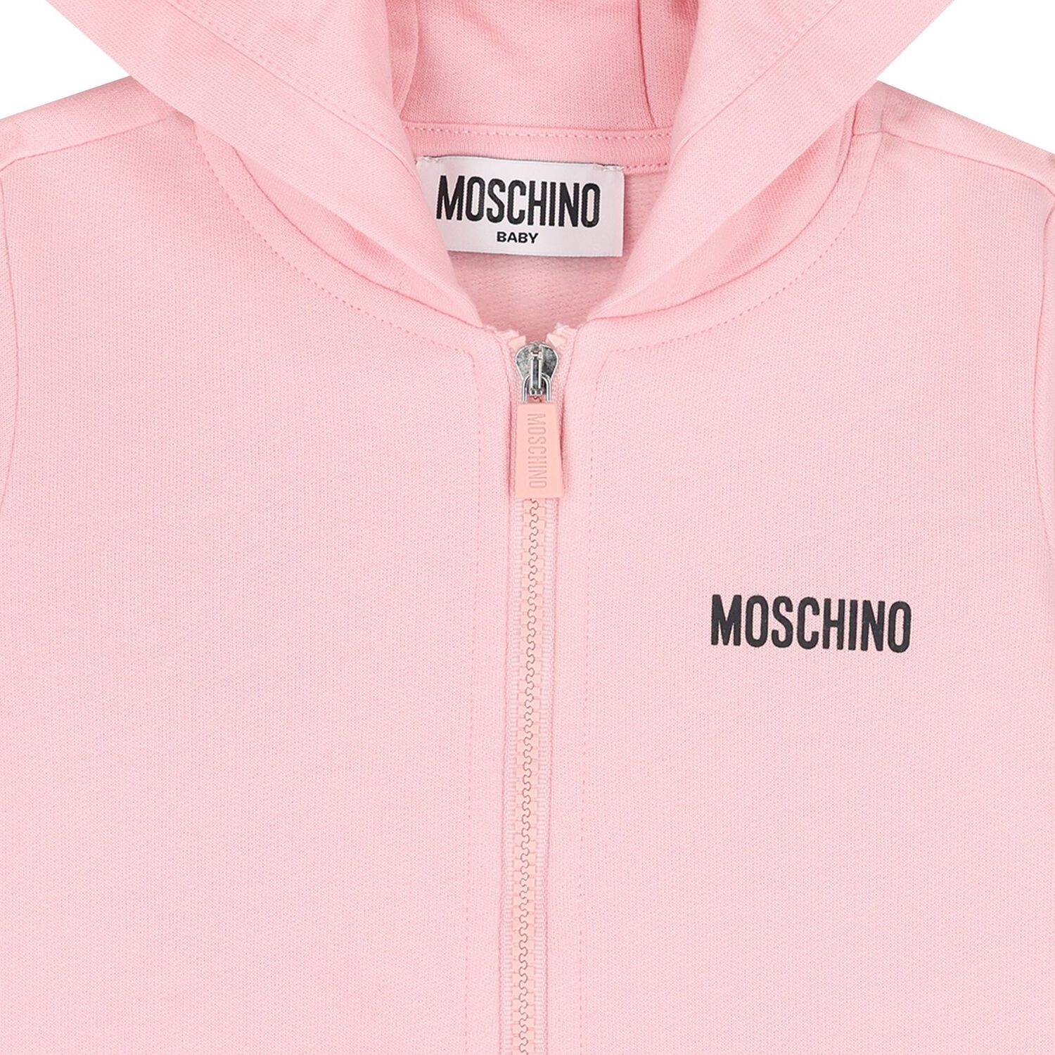 Younger Girls Pink Teddy Bear Logo Tracksuit, 3, hi-res