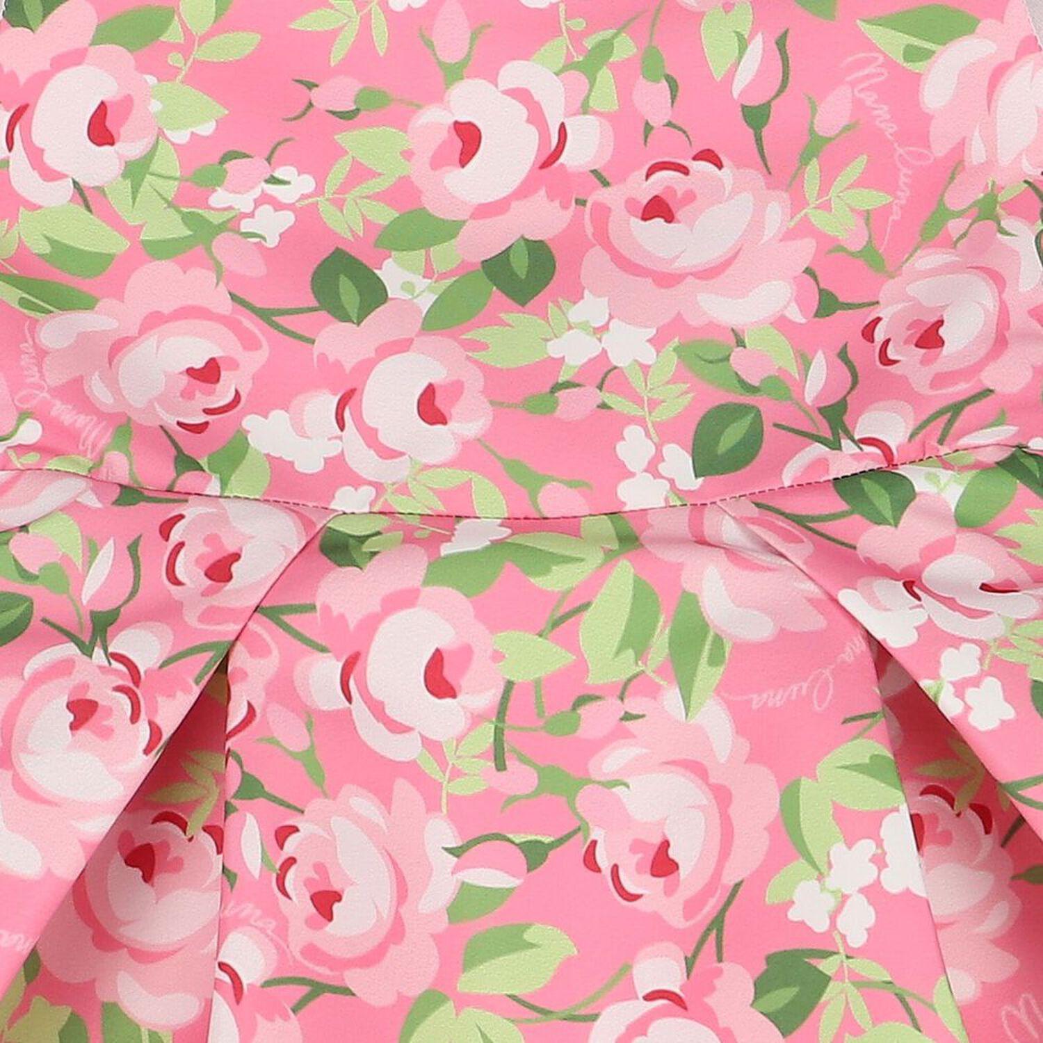 Girls Pink Floral Dress, 2, hi-res