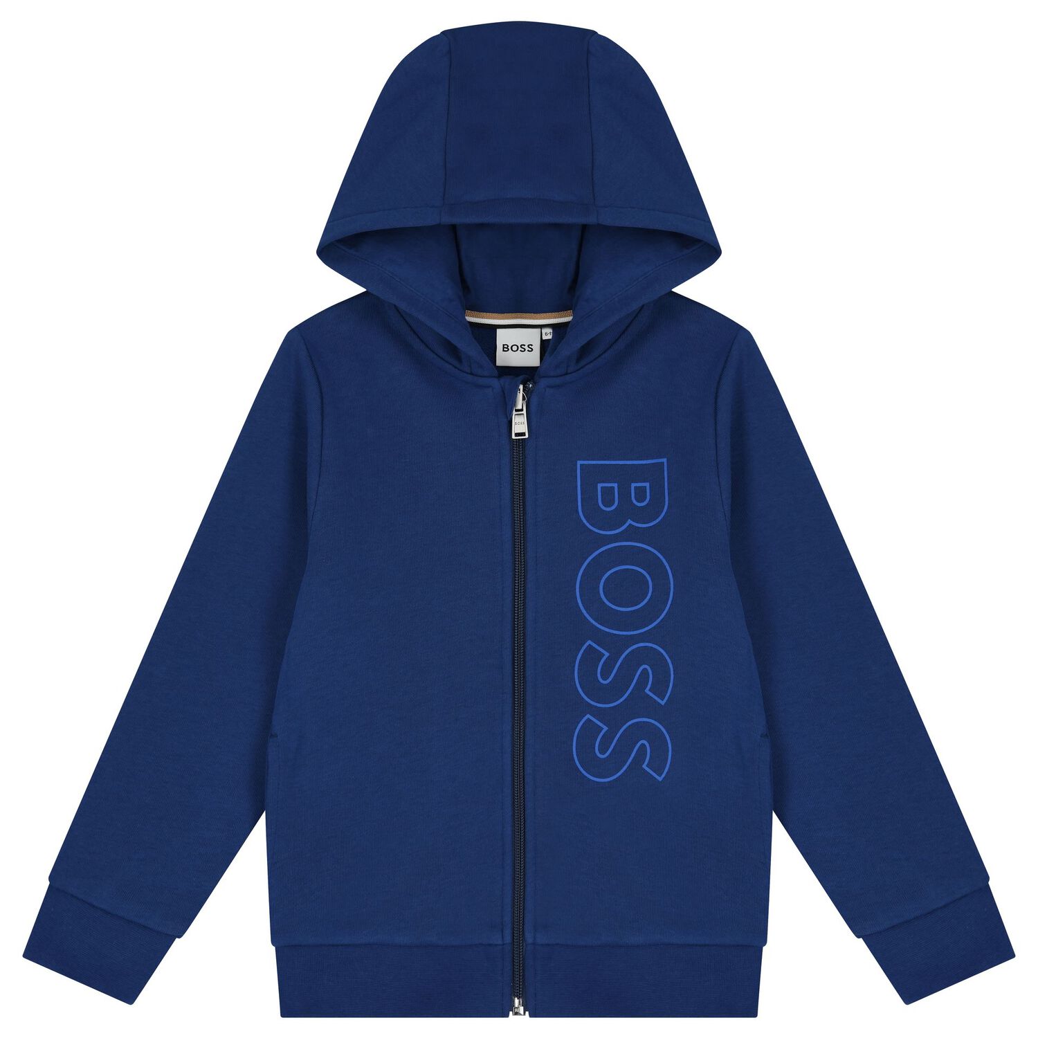 Boys Blue Logo Tracksuit, 1, hi-res