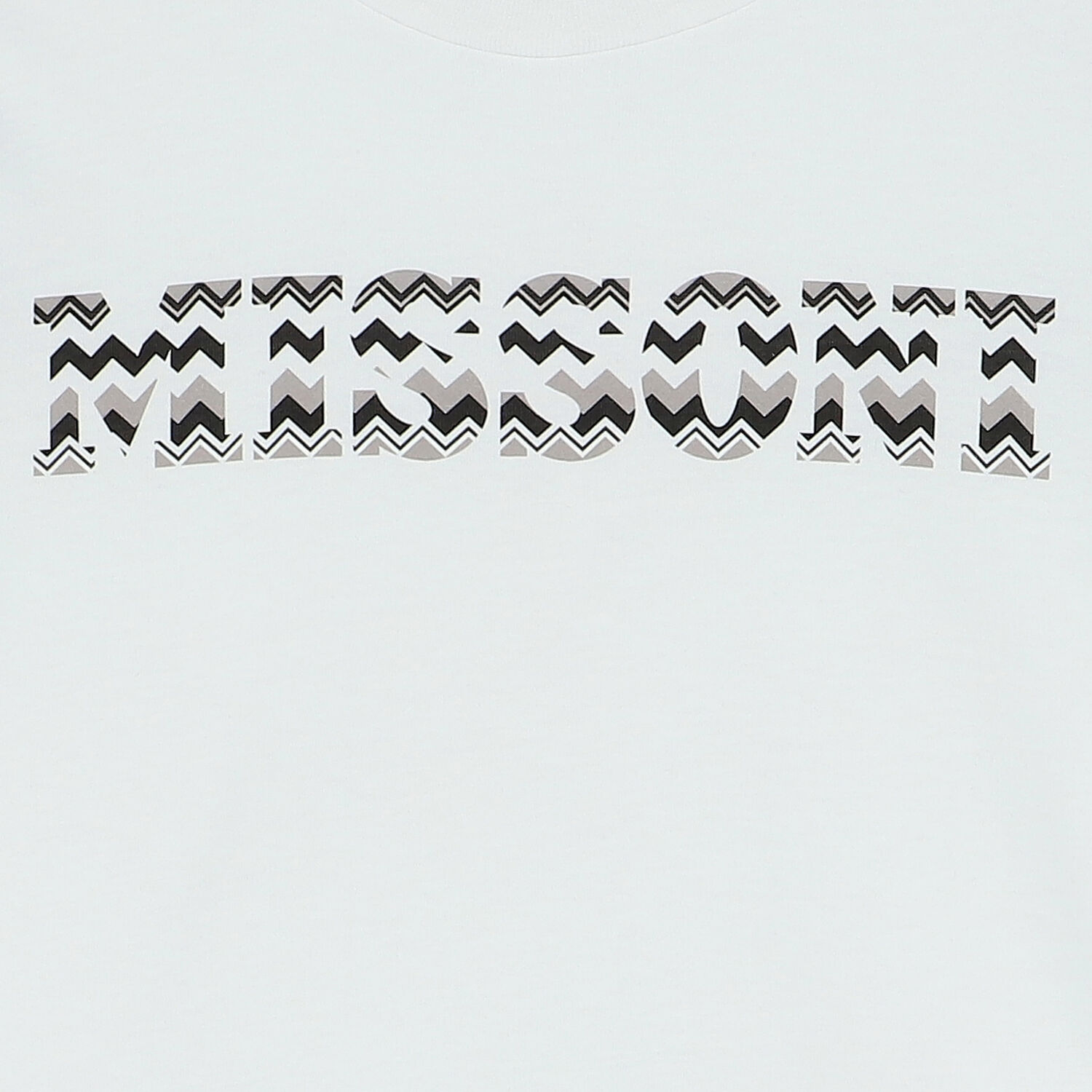 Girls White & Black Logo Zigzag Dress, 1, hi-res