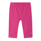 Girls Pink Logo Leggings, 2, hi-res