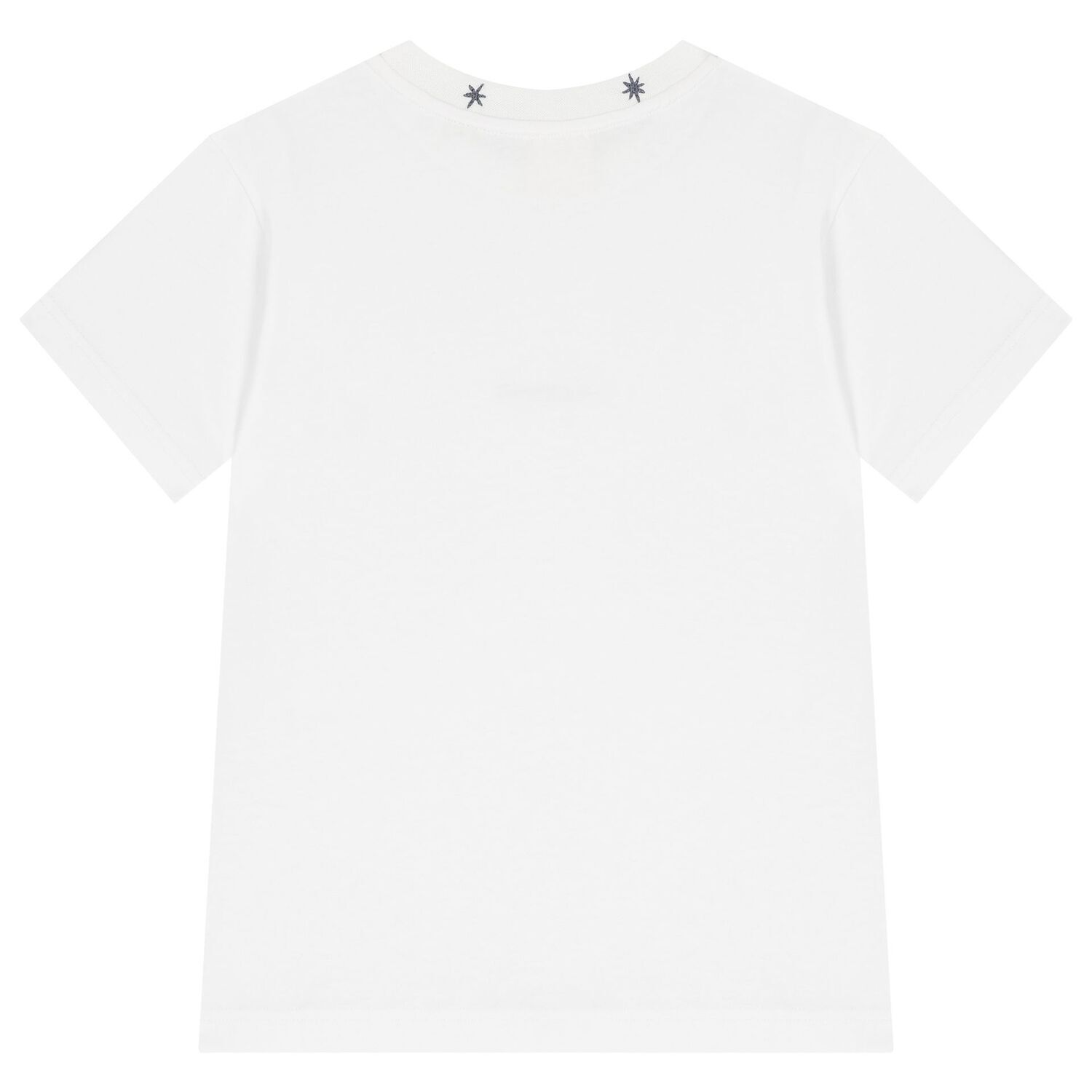 Boys White Logo T-Shirt, 2, hi-res