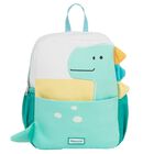 Boys Green Dinosaur Backpack, 2, hi-res