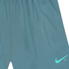 Boys Blue Logo Shorts, 1, hi-res