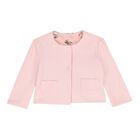 Baby Girls Pink Logo Tracksuit ( 3 Piece ), 1, hi-res