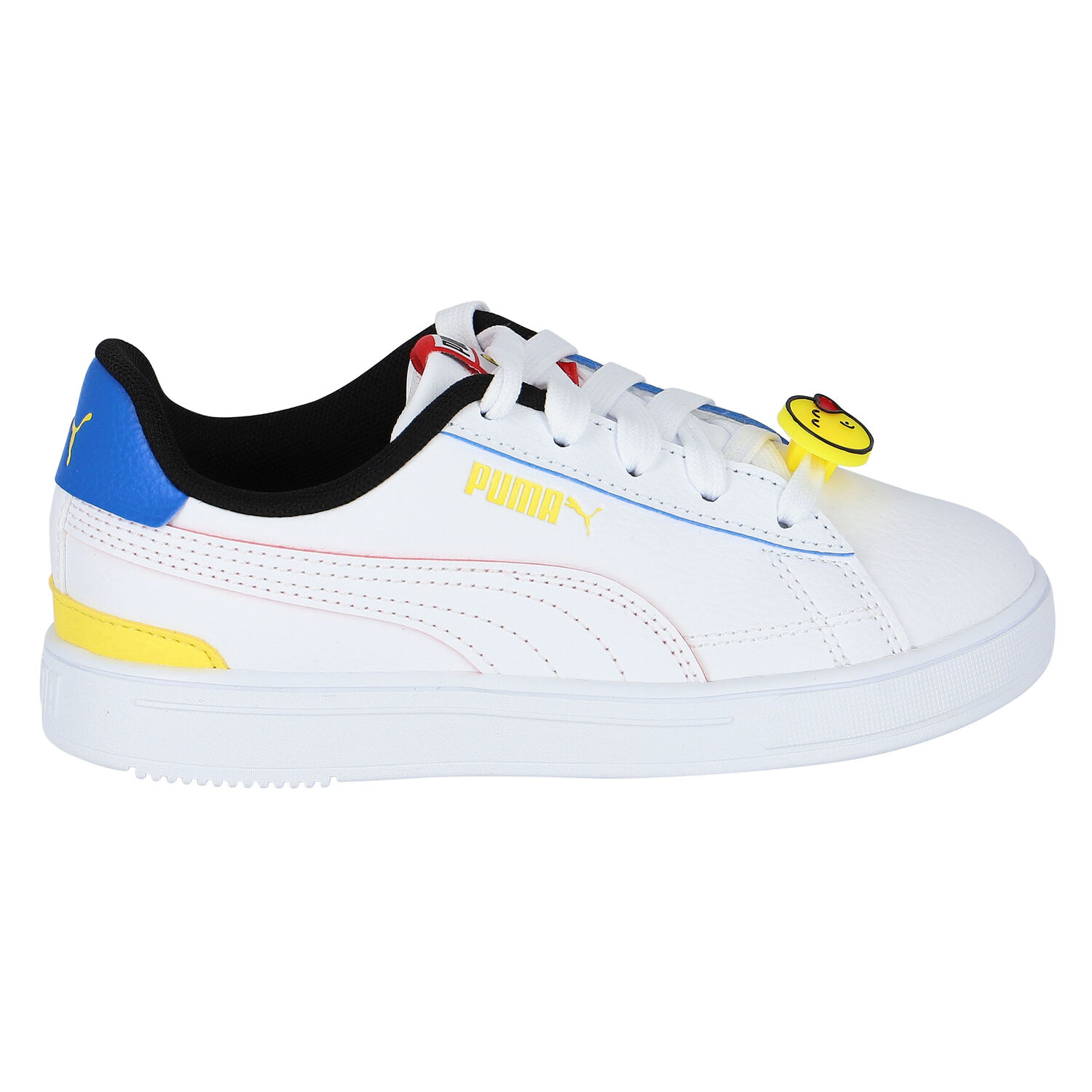 Boys White Serve Pro Smile World PS Trainers, 1, hi-res