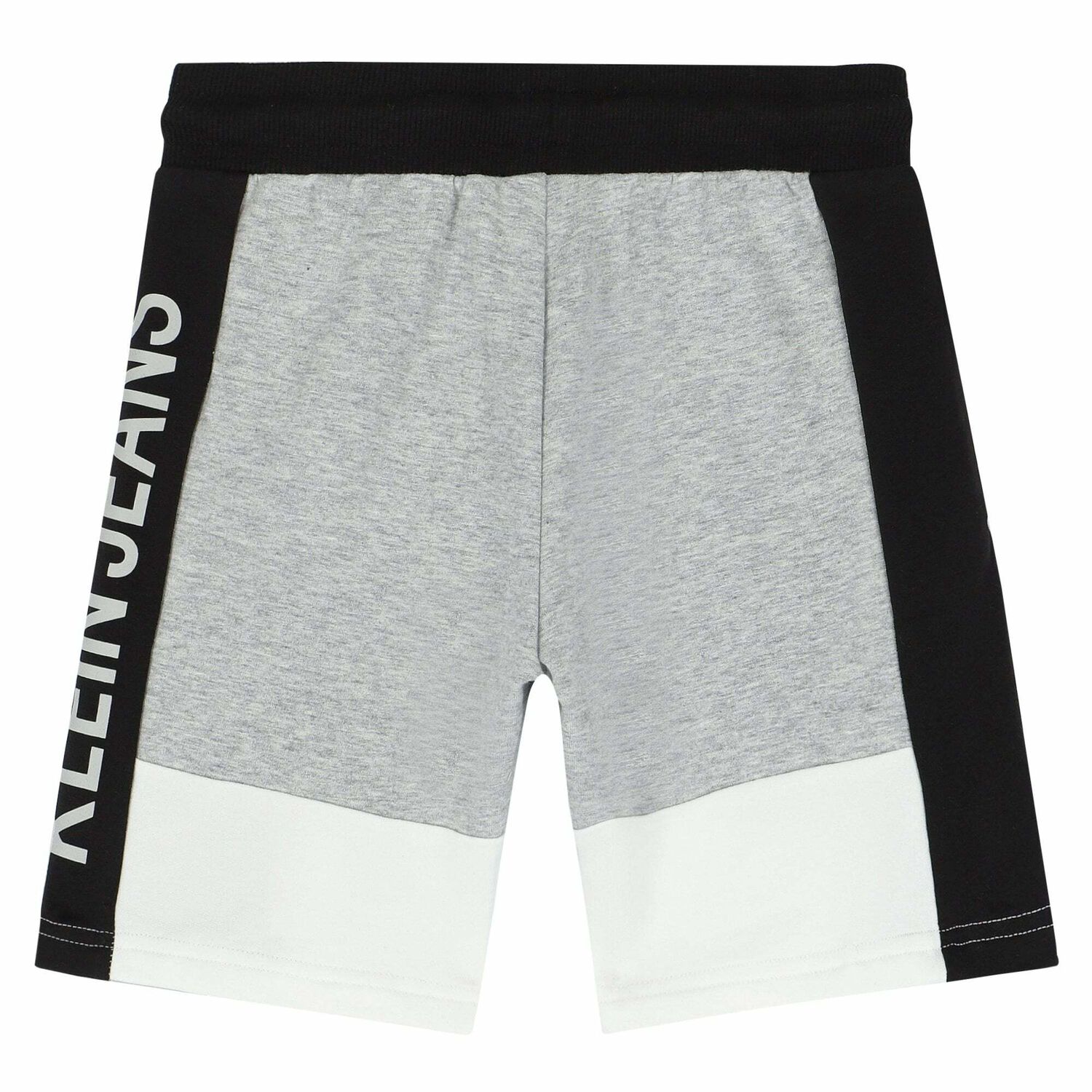 Boys Grey & Black Logo Shorts, 1, hi-res image number null