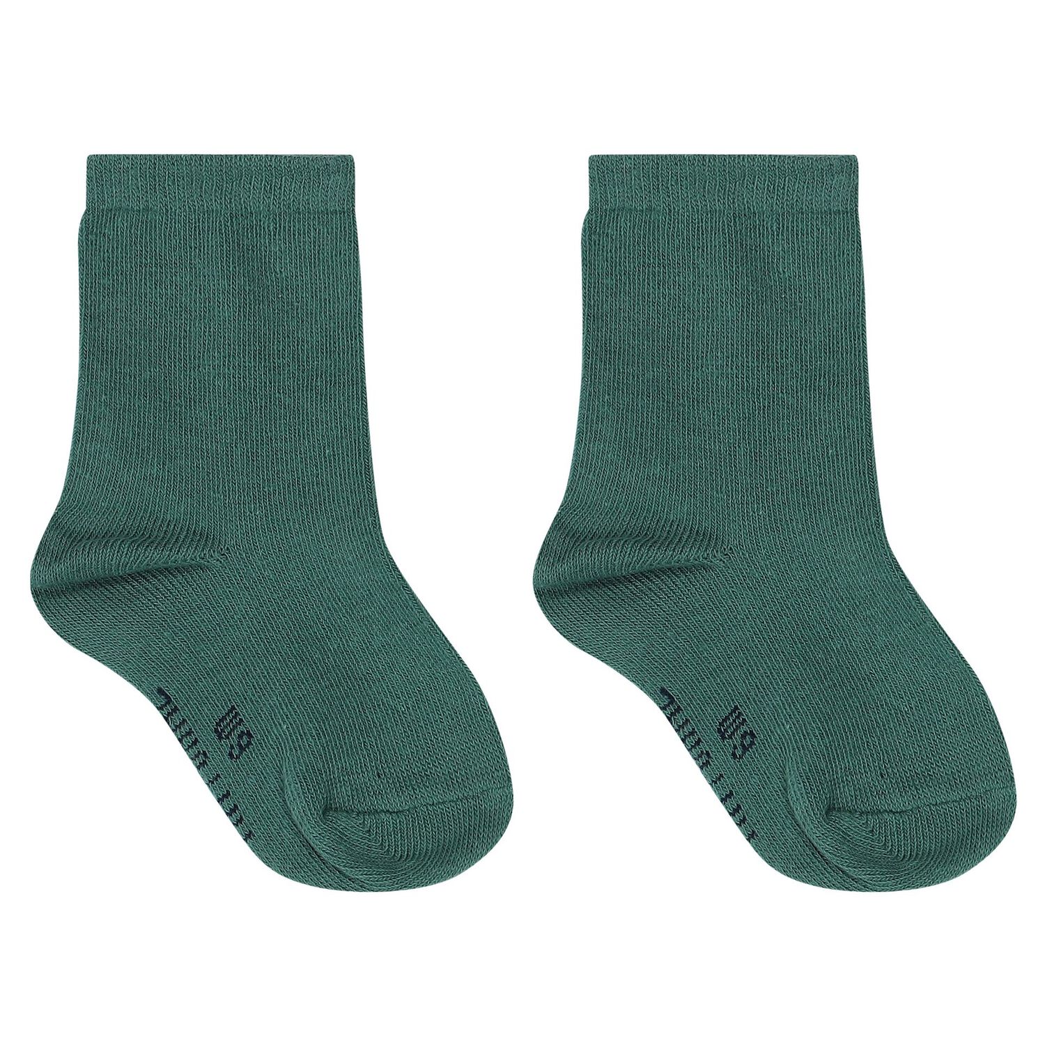 Baby Boys Green, Navy Blue & Ivory Socks (3 Pack), 1, hi-res