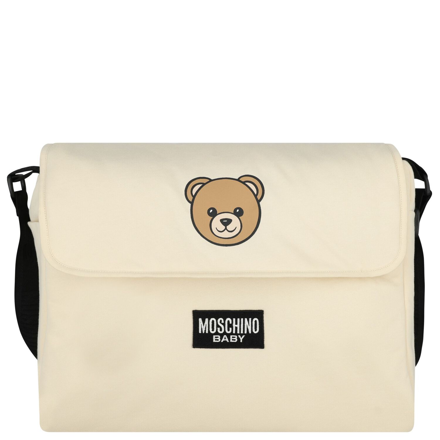 Beige Teddy Bear Baby Changing Bag, 7, hi-res