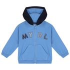 Younger Boys Blue 3 Piece Tracksuit Set, 2, hi-res