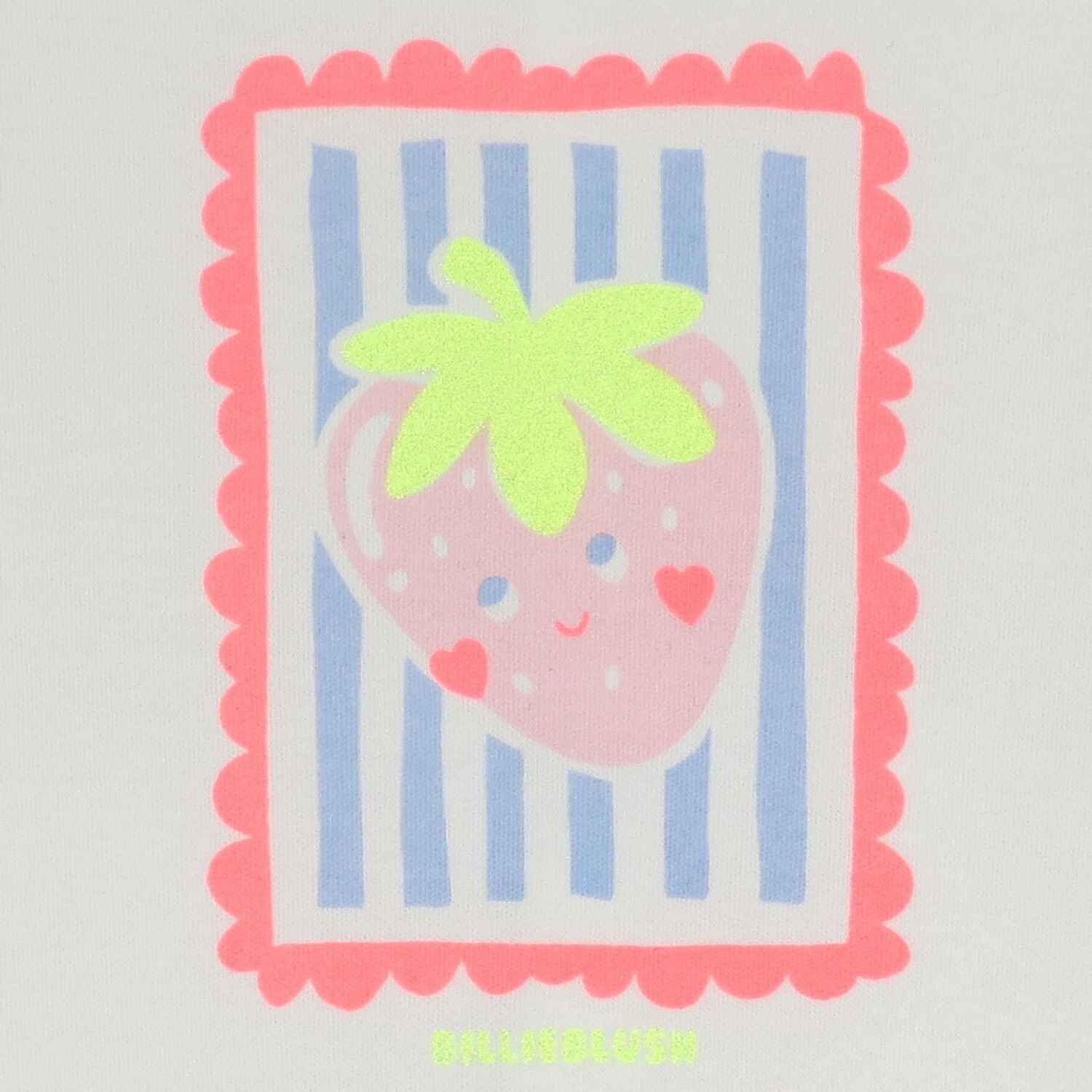 Baby Girls White Strawberry Babygrow, 1, hi-res