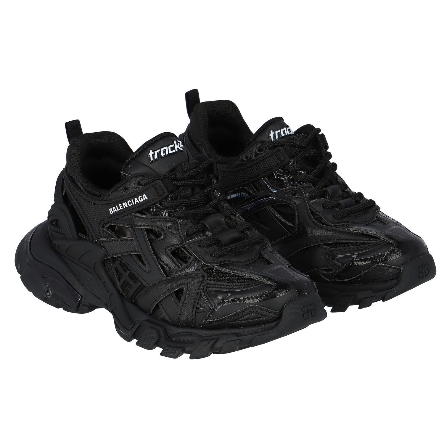 Black Track 2 Trainers, 2, hi-res image number null