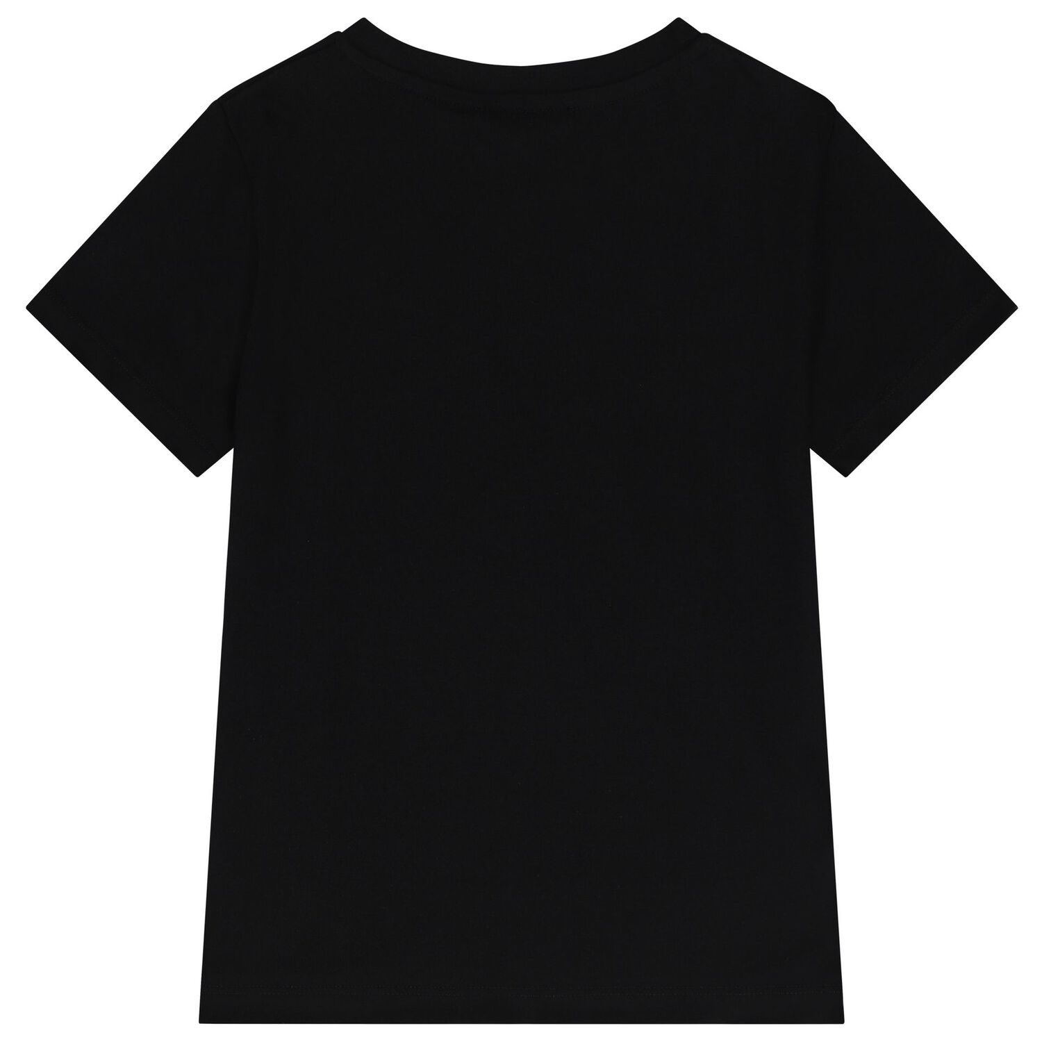 Girls Black Logo Medusa T-Shirt, 1, hi-res