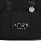 Black Logo Baby Changing Bag , 1, hi-res