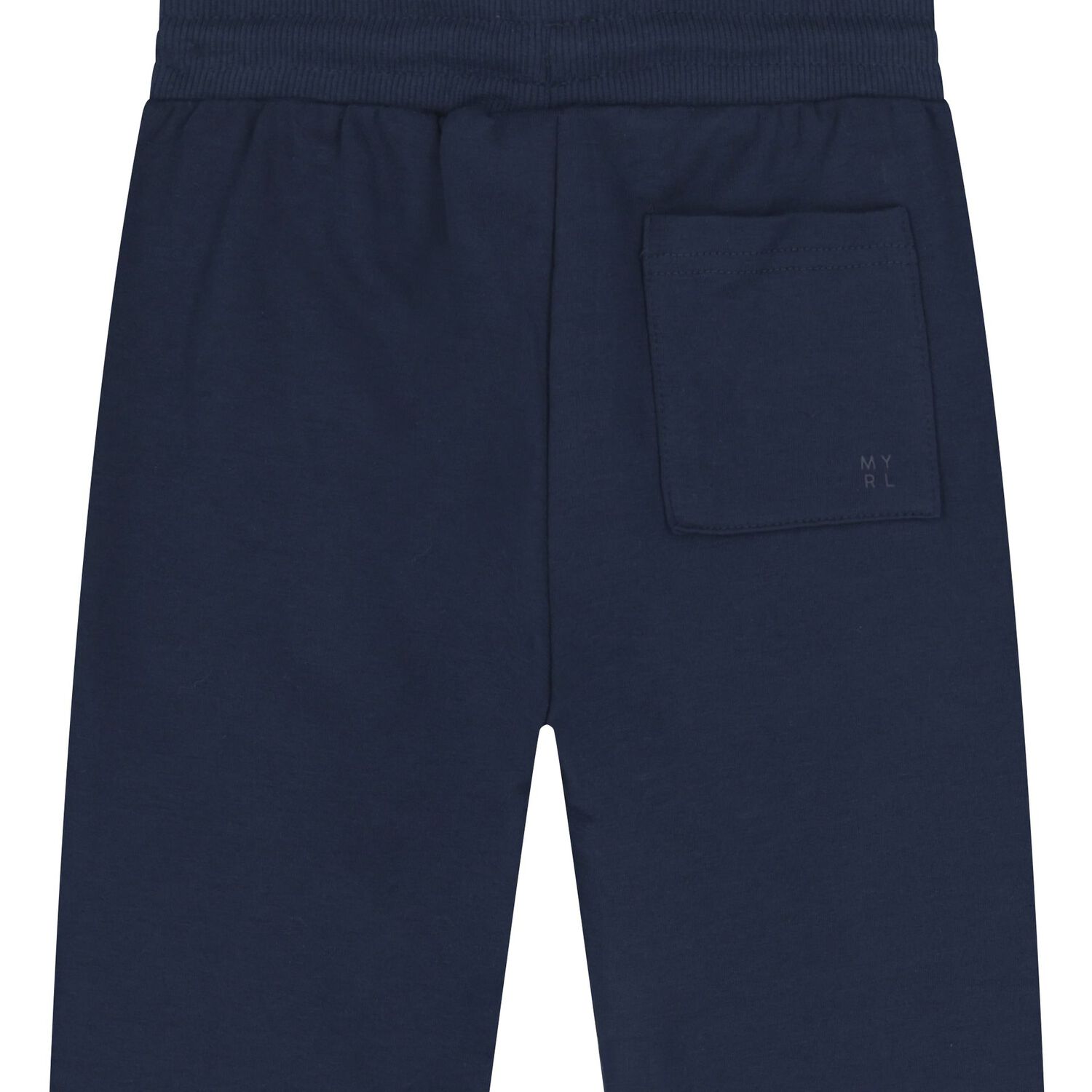 Boys Navy Blue Logo Joggers, 2, hi-res