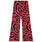 Girls Purple & Black Labirinto Leggings, 1, hi-res