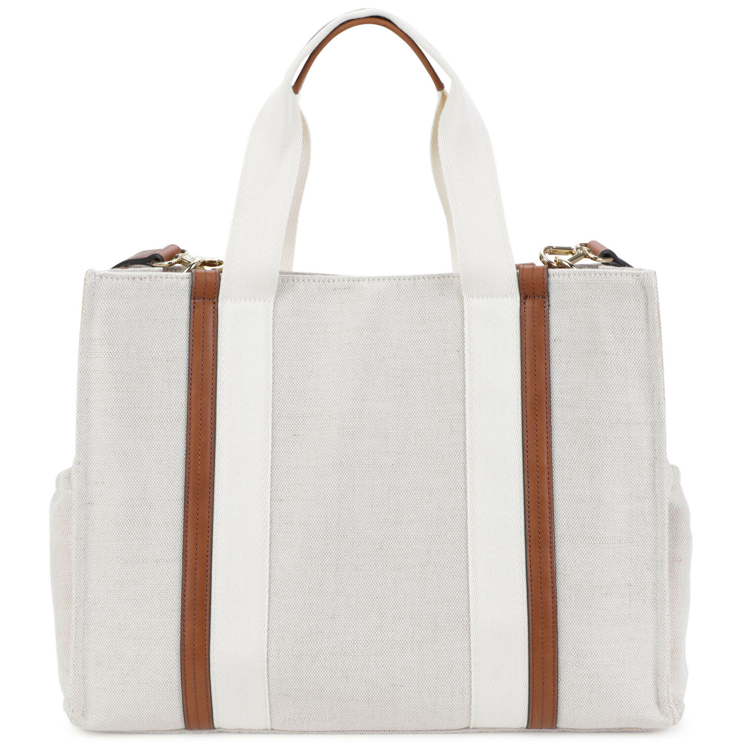 Ivory Logo Baby Changing Bag, 1, hi-res
