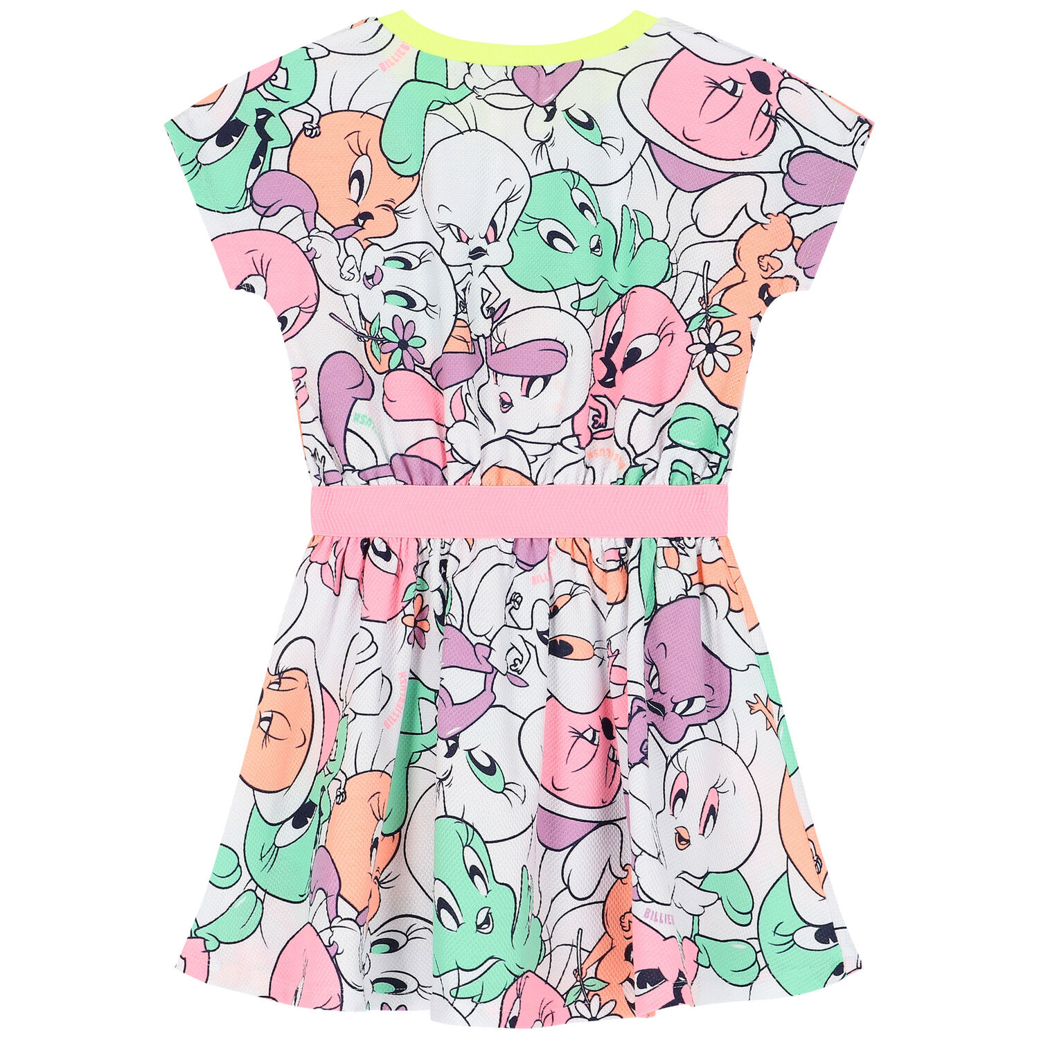 Girls White Tweety Bird Dress, 1, hi-res image number null